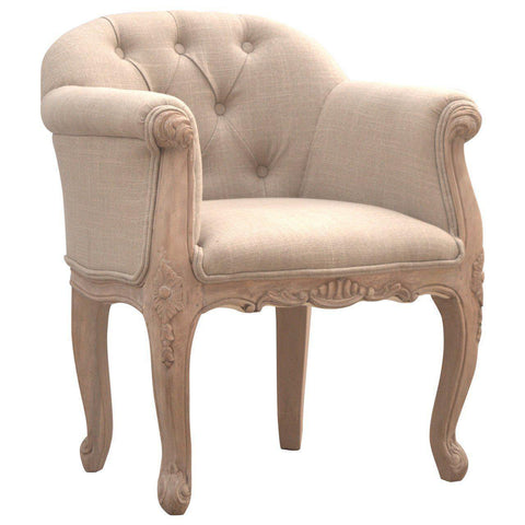 French Petite Accent Chair-Modern Furniture Deals