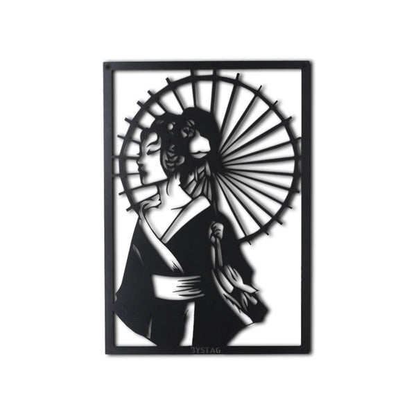 GEISHA Wall Art-Metal Wall Art-[sale]-[design]-[modern]-Modern Furniture Deals