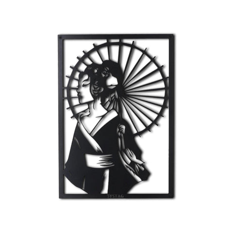 GEISHA Wall Art-Metal Wall Art-[sale]-[design]-[modern]-Modern Furniture Deals