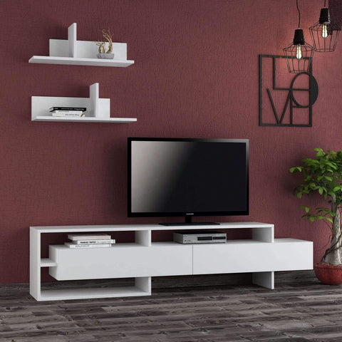 Gina Tv Unit-White-Modern Furniture Deals