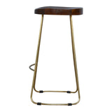 Gold Bar Stool-Modern Furniture Deals