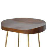 Gold Bar Stool-Modern Furniture Deals