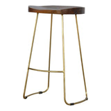 Gold Bar Stool-Modern Furniture Deals