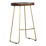 Gold Bar Stool-Modern Furniture Deals