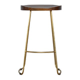 Gold Bar Stool-Modern Furniture Deals