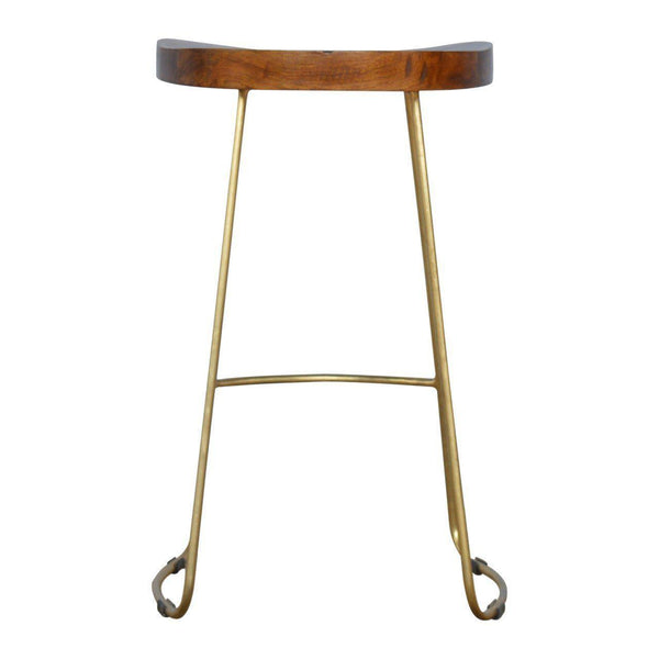 Gold Bar Stool-Modern Furniture Deals