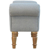 Grey Tweed Bedroom Bench-Modern Furniture Deals