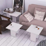 Grid Nest Of Tables-White-Modern Furniture Deals
