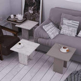 Grid Nest Of Tables-White-Modern Furniture Deals