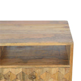 Hand Carved Media Unit-Modern Furniture Deals