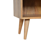 Hand Carved Trunk 1 Drawer Bedside Table-Modern Furniture Deals