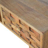 Hand Carved Trunk Writing Desk-Modern Furniture Deals