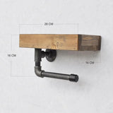 HANS Wall Mounted Toilet Roll Holder-BATHROOM>ACCESSORIES-[sale]-[design]-[modern]-Modern Furniture Deals