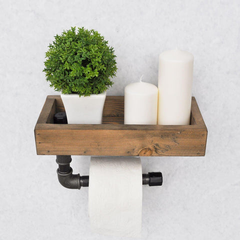 HANS Wall Mounted Toilet Roll Holder-BATHROOM>ACCESSORIES-[sale]-[design]-[modern]-Modern Furniture Deals