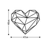 HEART Wall Art-Metal Wall Art-[sale]-[design]-[modern]-Modern Furniture Deals