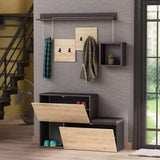 Home Featured Stand-Antique White-Modern Furniture Deals
