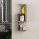 Hook Shelf-Dark Brown-Modern Furniture Deals
