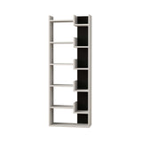 Hoppy Bookcase-White-Grey-Modern Furniture Deals