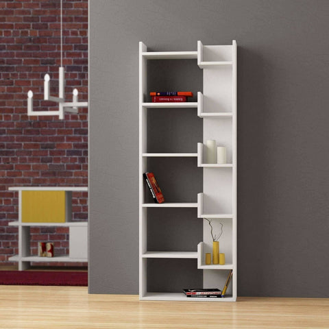 Hoppy Bookcase-White-Modern Furniture Deals