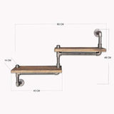 Industrial Pipe Shelf-[sale]-[design]-[modern]-Modern Furniture Deals