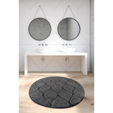 Infinity - Anthracite 2 Bath Mat-Bath Mat-[sale]-[design]-[modern]-Modern Furniture Deals