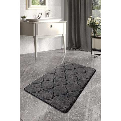 Infinity - Anthracite (70 x 120) Bath Mat-Bath Mat-[sale]-[design]-[modern]-Modern Furniture Deals