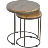 Iron Base Round Stool-Modern Furniture Deals