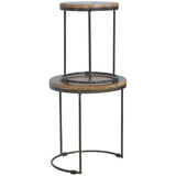 Iron Base Round Stool-Modern Furniture Deals