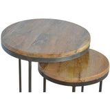 Iron Base Round Stool-Modern Furniture Deals
