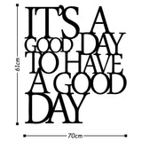 ITS A GOOD - BLACK Wall Art-Metal Wall Art-[sale]-[design]-[modern]-Modern Furniture Deals