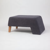 Kate Pouffe-Navy-Charcoal-Modern Furniture Deals