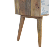 Kenro Blue Bedside-Modern Furniture Deals