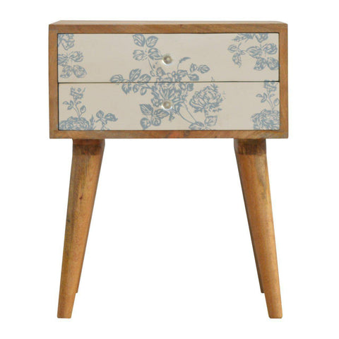 Kenro Blue Bedside-Modern Furniture Deals