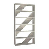 Lay Bookcase Set-Mocha-Mustard-Modern Furniture Deals
