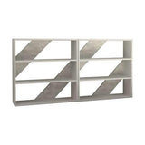 Lay Bookcase Set-Mocha-Mustard-Modern Furniture Deals