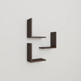 LINDA Set of 3 Shelves L Shaped