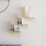 LINDA Set of 3 Shelves L Shaped