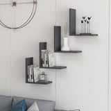 Linda Set of 4 Shelves L Shaped