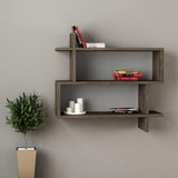Lingo Wall Shelf Dark Coffee-FURNITURE>WALL SHELVES-[sale]-[design]-[modern]-Modern Furniture Deals