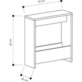 Loft Side Table , Magazine Rack-A.White-Modern Furniture Deals