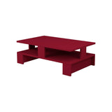 Lorin Coffee Table-Red-Modern Furniture Deals