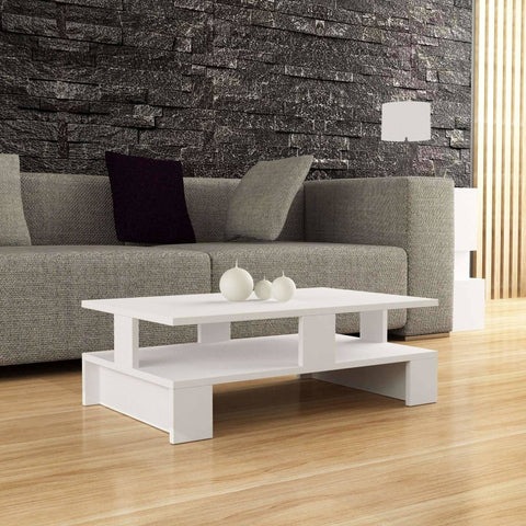 Lorin Coffee Table-White-Modern Furniture Deals