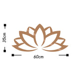 LOTUS FLOWER 2 - COPPER Wall Art-Metal Wall Art-[sale]-[design]-[modern]-Modern Furniture Deals