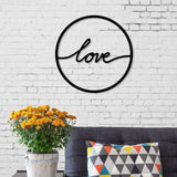 Love Metal Wall Art-Modern Furniture Deals