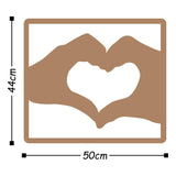 LOVE2 - COPPER Wall Art-Metal Wall Art-[sale]-[design]-[modern]-Modern Furniture Deals