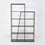 Lowry Bookcase-A.Grey-Modern Furniture Deals