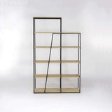 Lowry Bookcase-S.Oak-Modern Furniture Deals