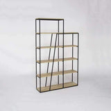 Lowry Bookcase-White-Modern Furniture Deals