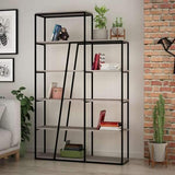 Lowry Bookcase-White-Modern Furniture Deals