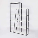 Lowry Bookcase-White-Modern Furniture Deals